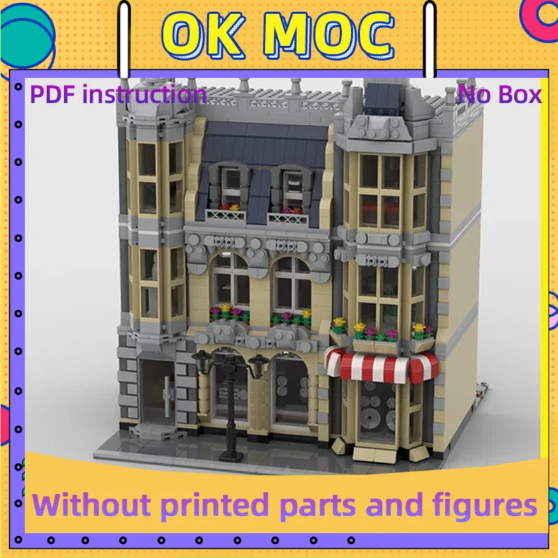 Diy Electronics Store - ตัวต่อโมเดลร้านค้าอิเล็กทรอนิกส์ ชุดประกอบเทคนิค DIY ของเล่นก่อสร้างสำหรับเด็ก ของขวัญวันหยุด