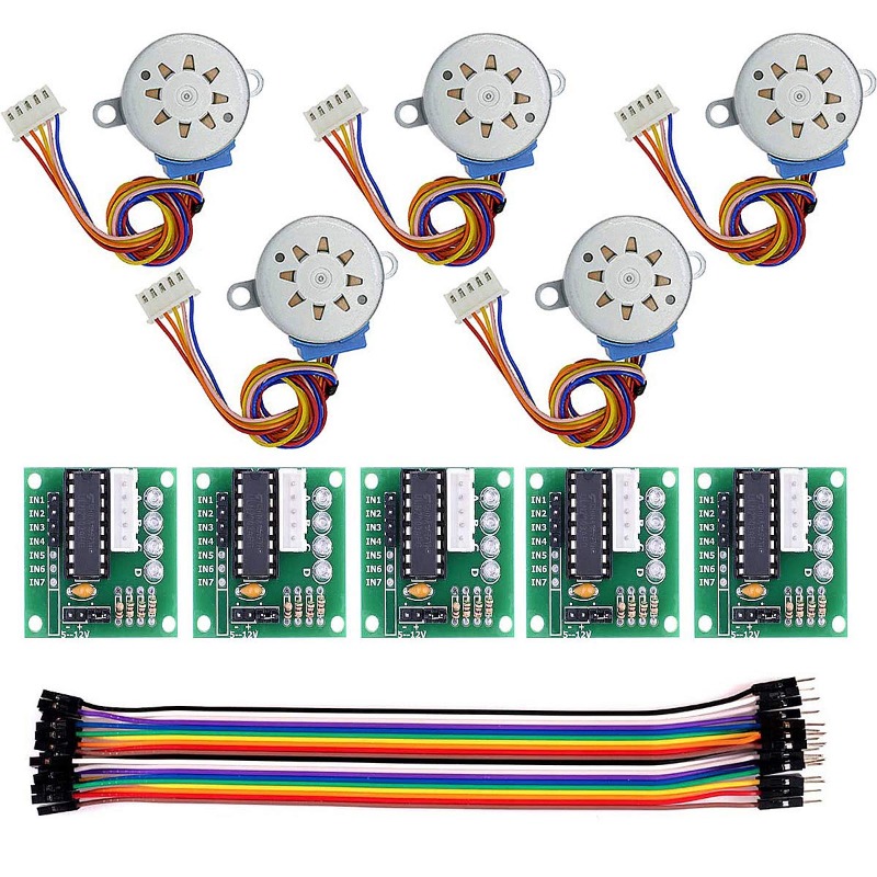 Stepper Motor 28Byj - 5 ชุด ULN2003 28BYJ-48 5V Stepper