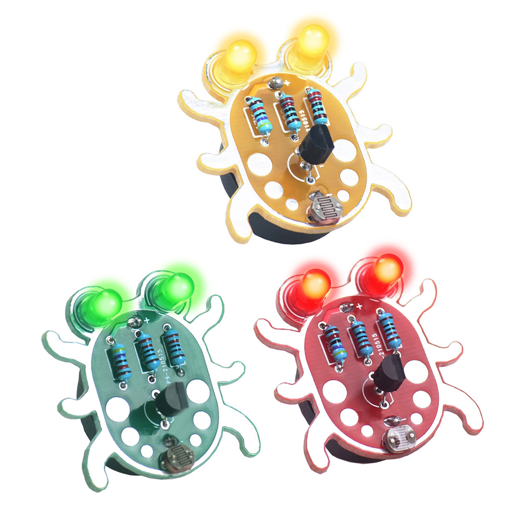 Diy Electronics Kids - ชุด DIY อิเล็กทรอนิกส์ Weevil Eye เริ่มต้นเรียนรู้บัดกรีชุดสนุก