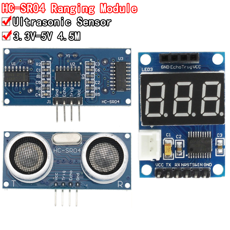 Ultrasonic Sensor Hc - Ultrasonic Sensor HC-SR04 HCSR04 World Ultrasonic