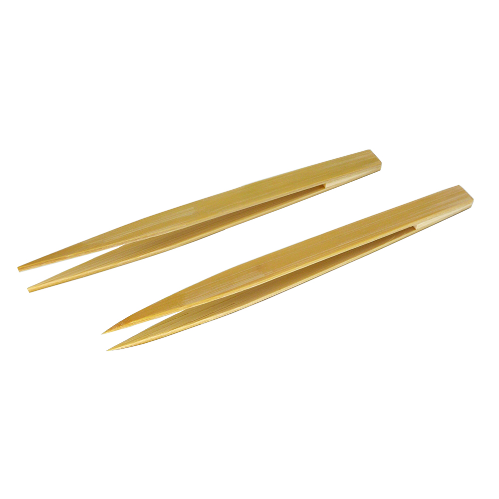 Diy Electronics Art - 2Pcs Anti-Static แหนบไม้ไผ่แหนบสำหรับ PCB Electronics Repair,