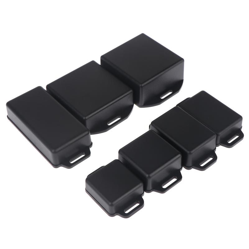 Diy Enclosure For Electronics - ชุดกล่องหุ้มโครงการอิเล็กทรอนิกส์พลาสติกสีดำ มีหลายขนาด พร้อมหูยึด สำหรับป้องกันชิ้นส่วนวงจร DIY