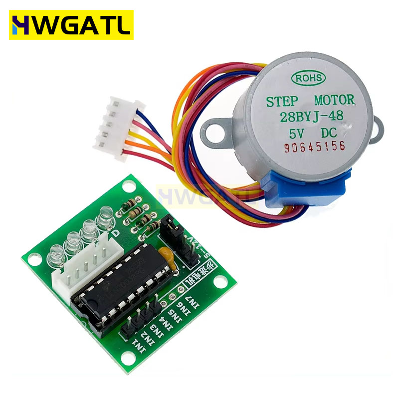 Stepper Motor 28Byj - HWGATL 5V 4 เฟส 28BYJ-48 DC
