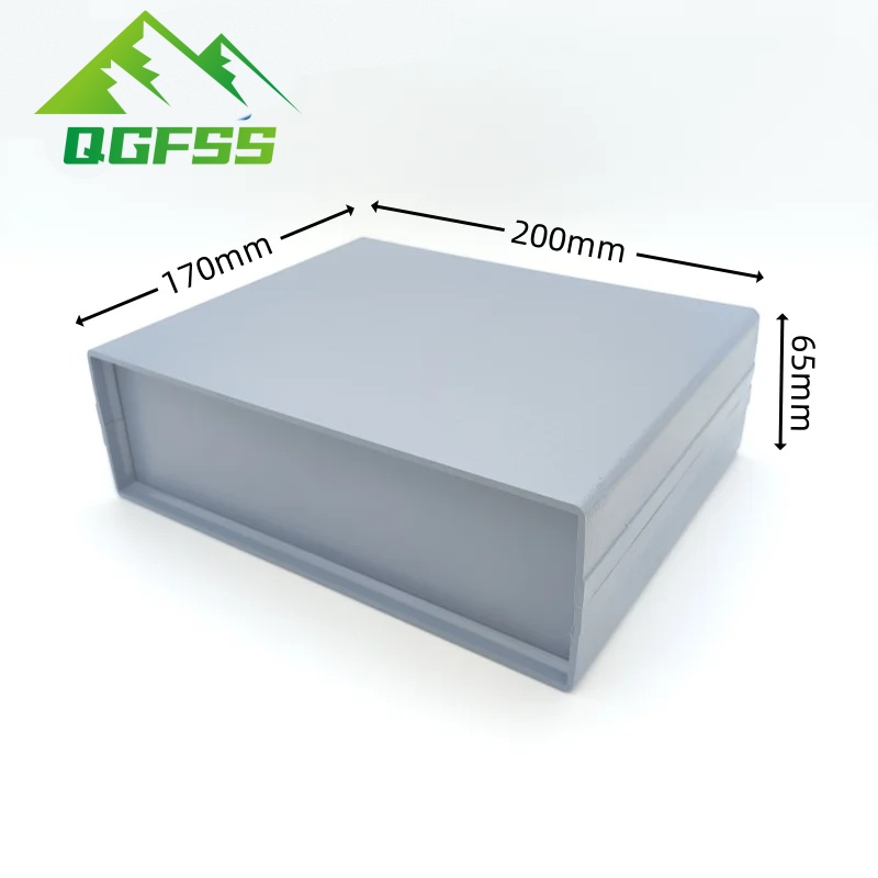 Diy Waterproof Electronics - กล่องพลาสติกกล่องฝาปิด200x170X65มม. แผงวงจรกล่องเชื่อมต่อสายไฟแบบ DIY พร้อมสกรู1ชิ้น