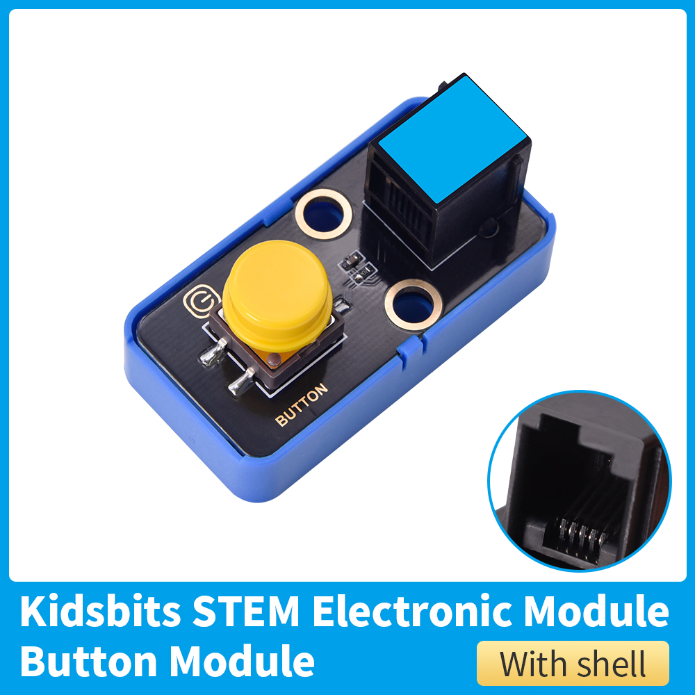 Diy Lego Electronics - 3/5 ชิ้น ชุดบล็อกอิเล็กทรอนิกส์ STEM สำหรับเด็ก โมดูลปุ่มเดียว