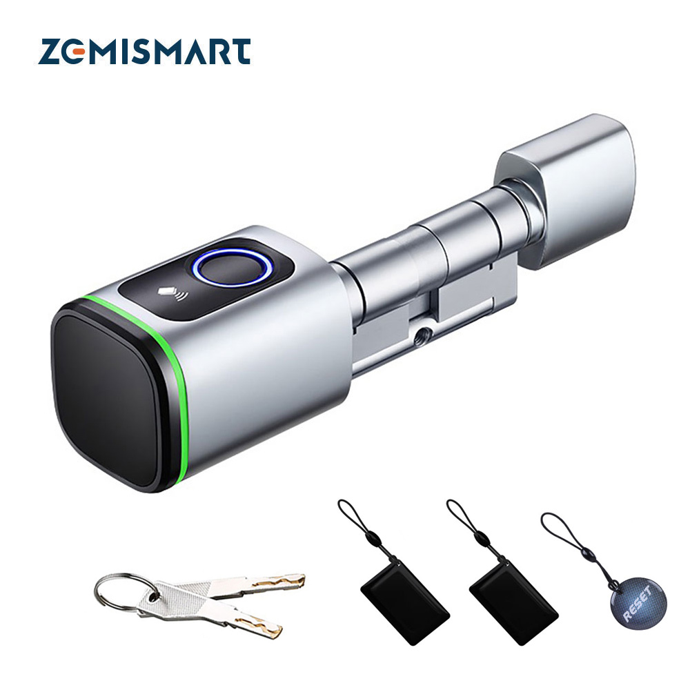 Diy Waterproof Electronics - Zemismart BLE สมาร์ทประตูล็อคอิเล็กทรอนิกส์ทํางานร่วมกับ Tuya DIY กระบอก