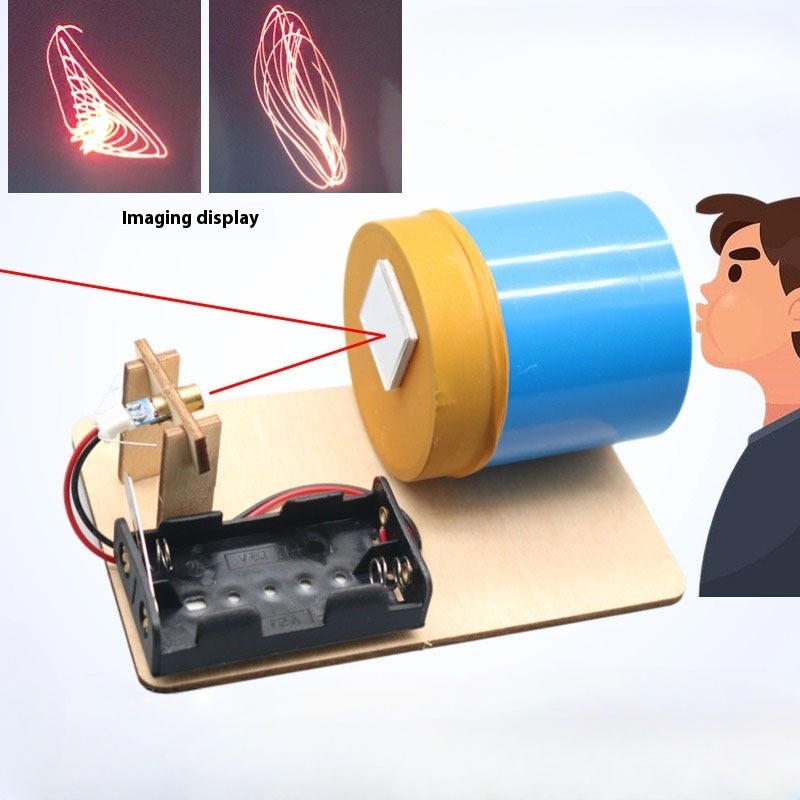 Diy Electronics Kids - DIY อุปกรณ์ถ่ายภาพอะคูสติกสนุกการทดลองวิทยาศาสตร์เทคโนโลยีการผลิตขนาดเล็กมือประกอบรุ่นการสอนการทดลอง Props