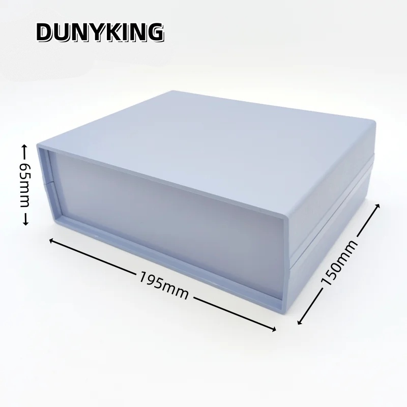 Diy Waterproof Electronics - กรณีกล่องพลาสติก 195x150x65 มม.แผงวงจรโครงการอิเล็กทรอนิกส์ DIY ลวดกล่องพร้อมสกรู 1PCS