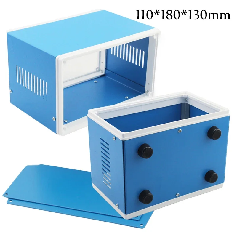 Diy Waterproof Electronics - DIY อิเล็กทรอนิกส์โลหะ Enclosure กลางแจ้งกันน้ำลวดกล่องเชื่อมต่ออิเล็กทรอนิกส์กล่องหุ้มอุปกรณ์อิเล็กทรอนิกส์สำหรับไฟฟ้าอุปกรณ์