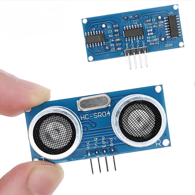 Ultrasonic Sensor Hc - HC-SR04 โมดูลวัดระยะทางด้วยคลื่นอัลตราโซนิก, เซ็นเซอร์ตรวจจับคลื่นอัลตราโซนิก