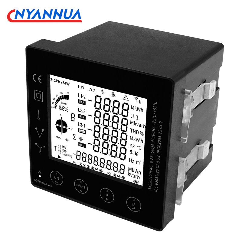 Diy Electronics Store - PAC5000 PAC5110 เครื่องวัดการใช้พลังงาน 3 เฟส สมาร์ทมิเตอร์วัดพลังงานไฟฟ้า