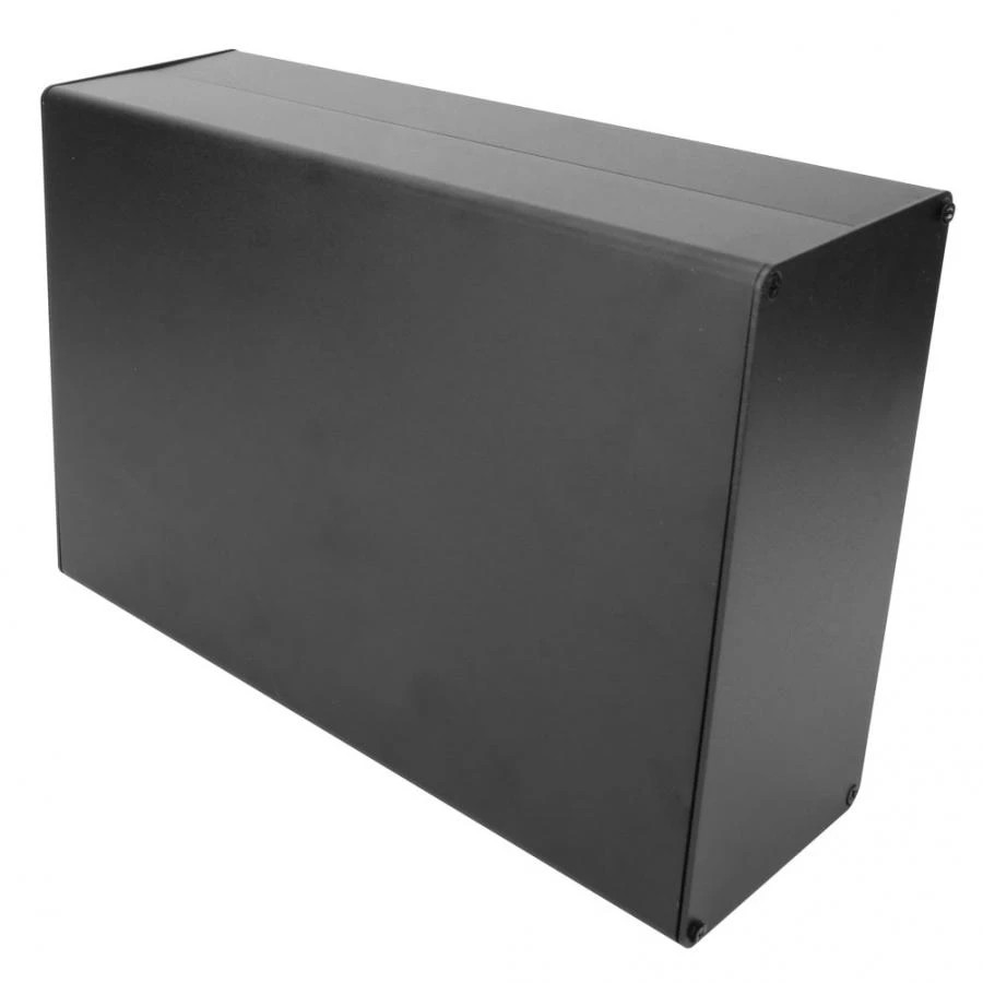 Diy Electronics Box - กล่องรวมสัญญาณอิเล็กทรอนิกส์ DIY ขนาด 80x160x170 มม. สีดำ