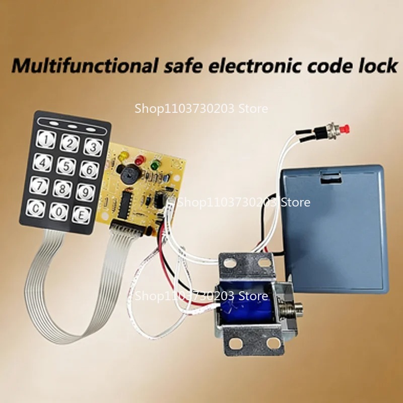 Diy Electronics Repair - ชุดซ่อมแผงควบคุมตู้เซฟอเนกประสงค์ ใช้เปลี่ยนแผงปุ่มกดอิเล็กทรอนิกส์ต่างๆ ของตู้เซฟ อุปกรณ์เสริมสำหรับล็อค