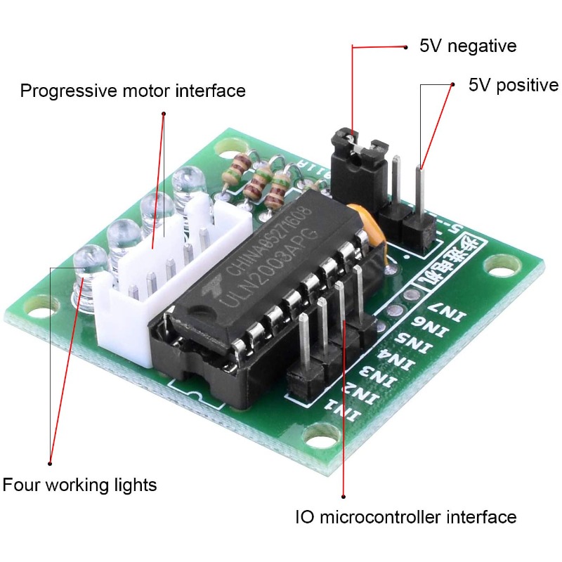 5 ชุด ULN2003 28BYJ-48 5V Step - Stepper Motor 28Byj บทวิจารณ์และราคา