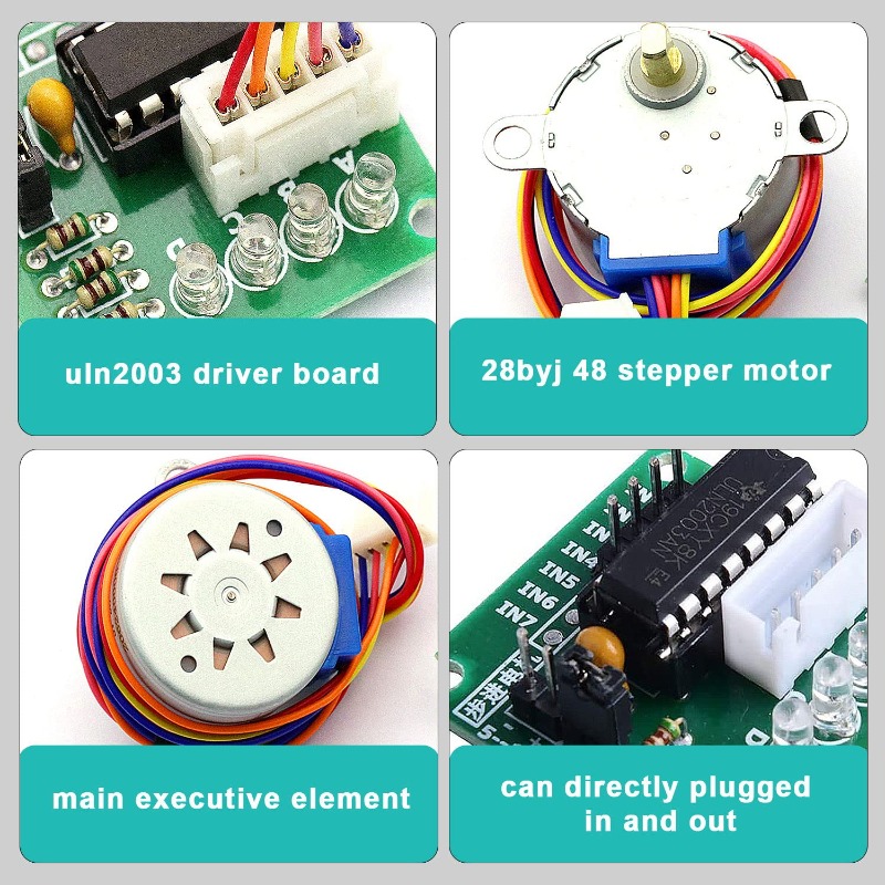 5 ชุด ULN2003 28BYJ-48 5V Step - Stepper Motor 28Byj บทวิจารณ์และราคา