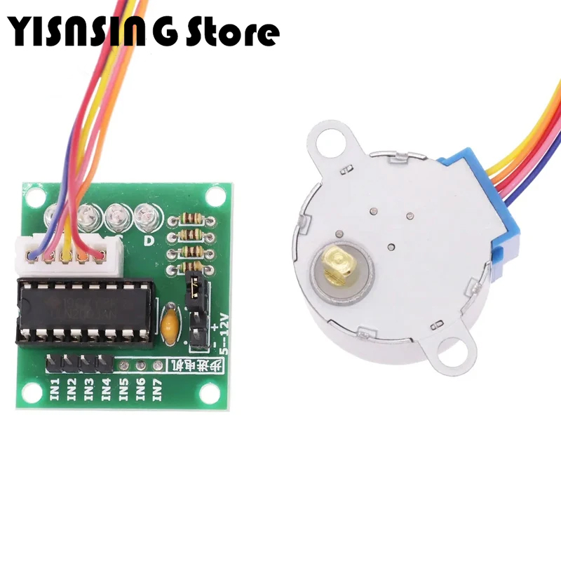 มอเตอร์สเต็ปเปอร์แบบเฟส 4 ฟاز  - Stepper Motor 28Byj บทวิจารณ์และราคา