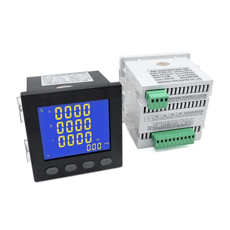 มิเตอร์ไฟฟ้าแบบแผง LCD สามเฟส  - Diy Electronics Store บทวิจารณ์และราคา