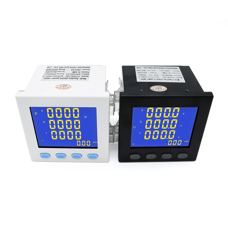 มิเตอร์ไฟฟ้าแบบแผง LCD สามเฟส  - Diy Electronics Store บทวิจารณ์และราคา