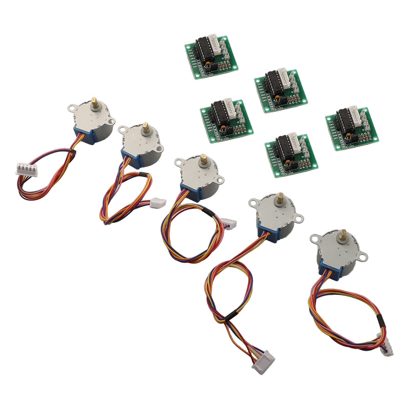 มอเตอร์สเต็ปเปอร์ 4 เฟส DC 5V  - Stepper Motor 28Byj บทวิจารณ์และราคา