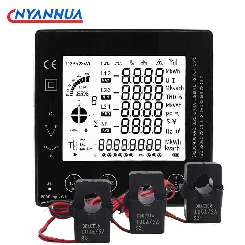 มิเตอร์วัดการใช้พลังงาน 3 เฟส  - Diy Electronics Store บทวิจารณ์และราคา