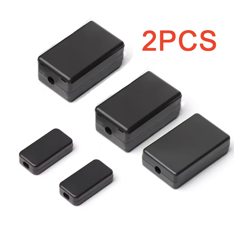 กล่องพลาสติกกันน้ำสีดำ 2 ชิ้น  - Diy Waterproof Electronics บทวิจารณ์และราคา