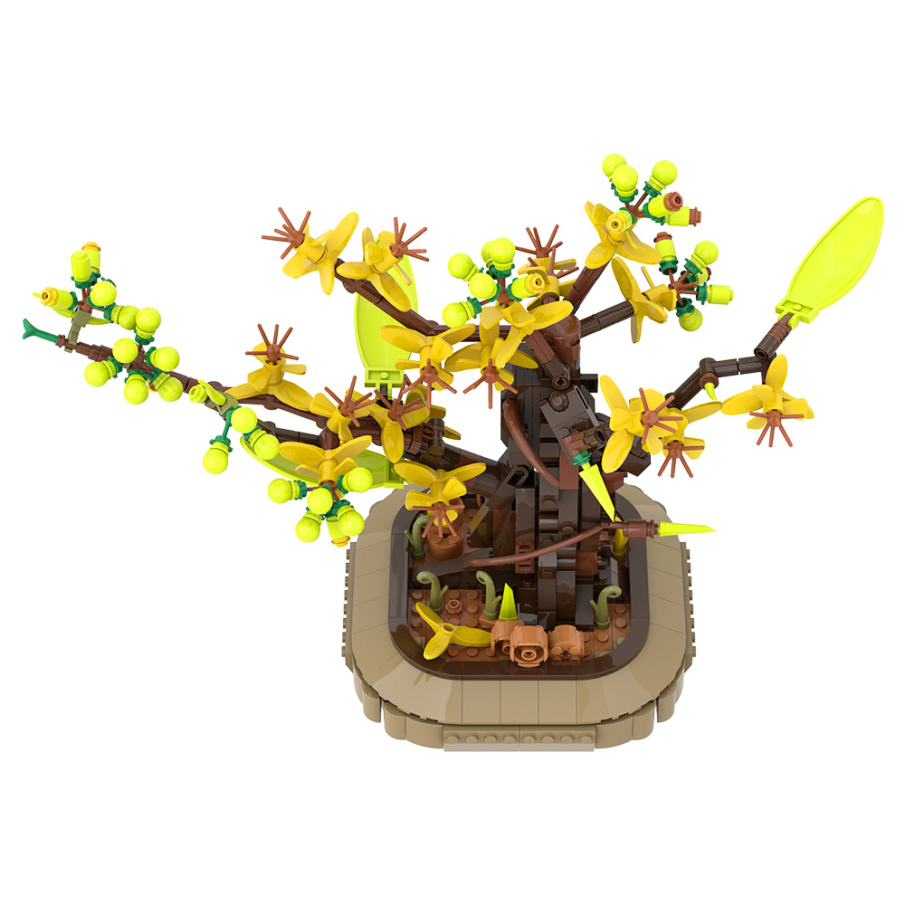 โกบริคส์ MOC บอนไซแอปริคอทบล็อ - Diy Lego Electronics บทวิจารณ์และราคา