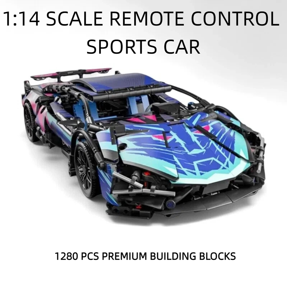 1:14 RC MOC รถแข่งเทคนิค บล็อก - Diy Lego Electronics บทวิจารณ์และราคา
