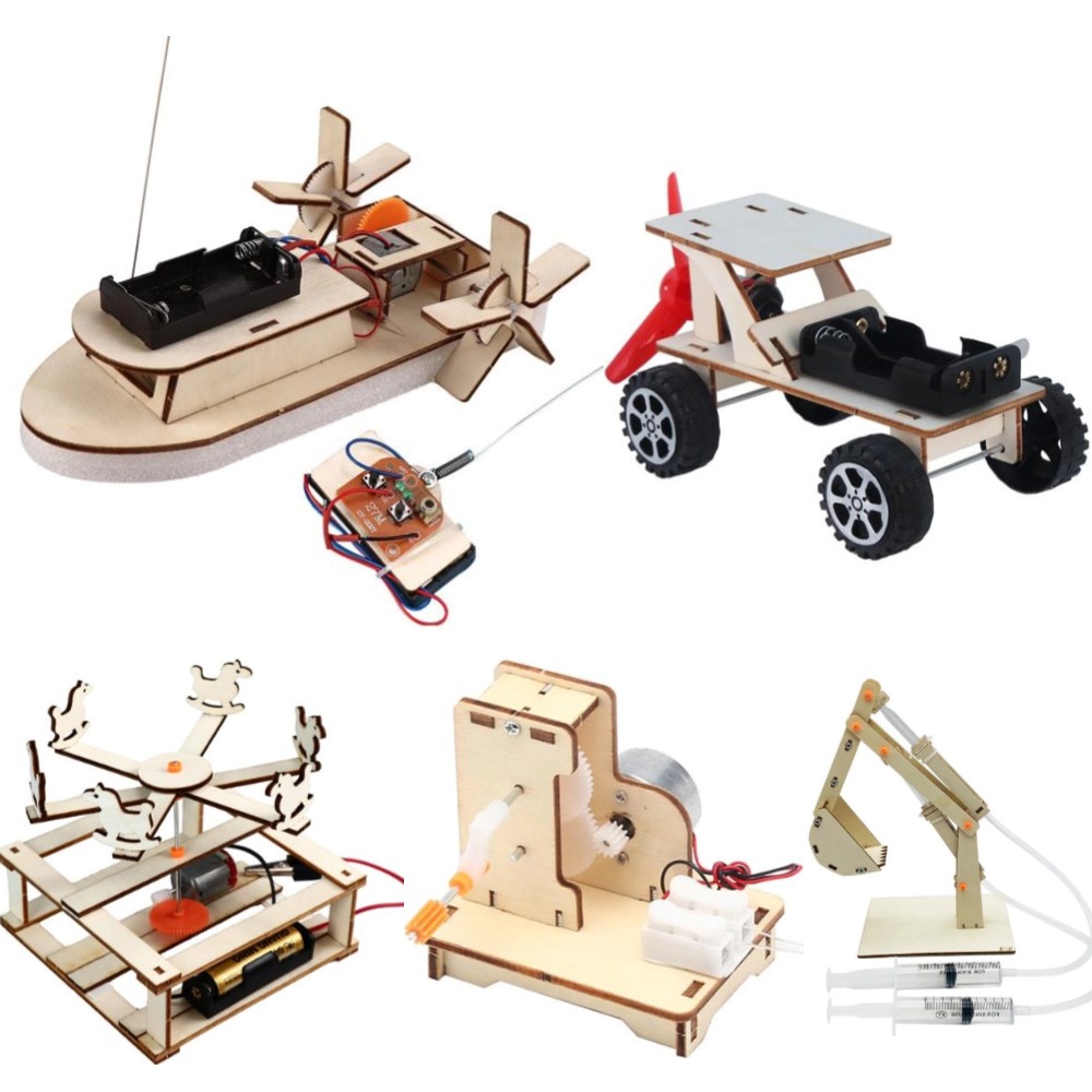 เรือของเล่นวิทยาศาสตร์แบบทำมือ - Diy Electronics Kids บทวิจารณ์และราคา