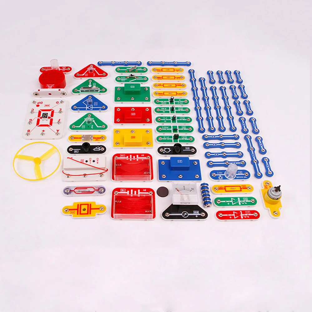 ชุดสำรวจวงจรฟิสิกส์ประกอบชิ้นส - Diy Electronics Kids บทวิจารณ์และราคา