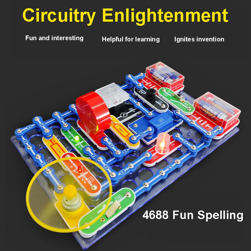 ชุดสำรวจวงจรฟิสิกส์ประกอบชิ้นส - Diy Electronics Kids บทวิจารณ์และราคา