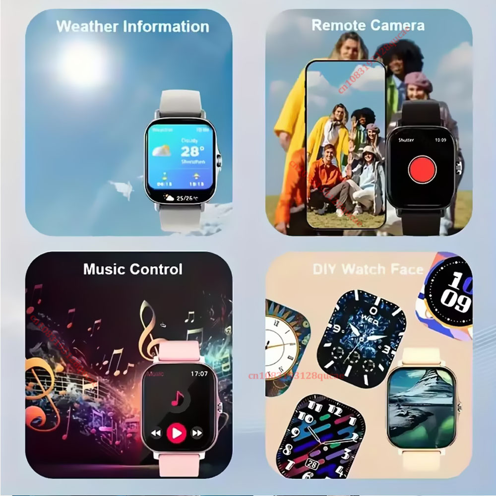 สมาร์ทวอทช์ 2026 หน้าจอ HD 2.0 - Diy Waterproof Electronics บทวิจารณ์และราคา