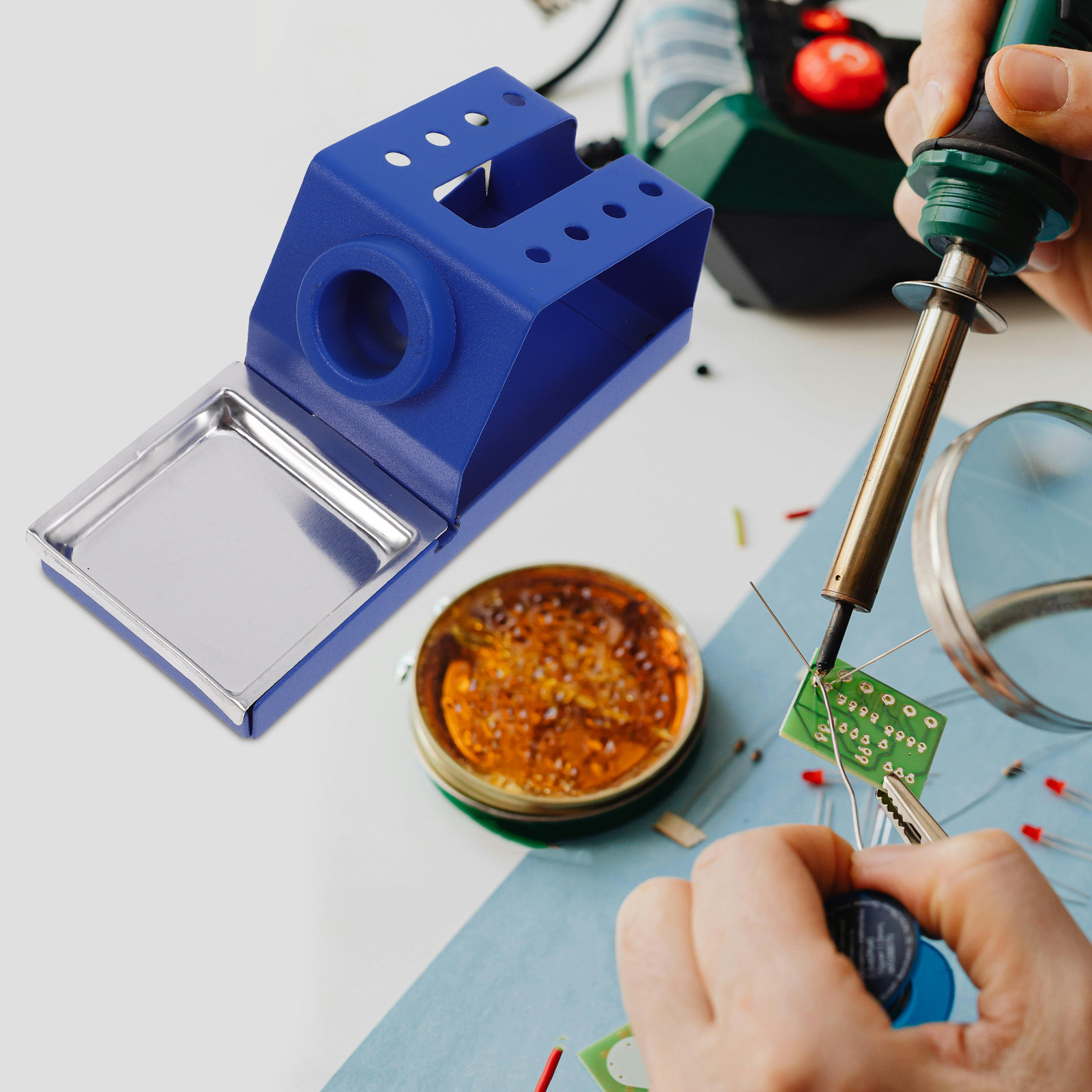 แท่นวางงานบัดกรีแบบหนัก ทนทาน  - Diy Electronics Repair บทวิจารณ์และราคา
