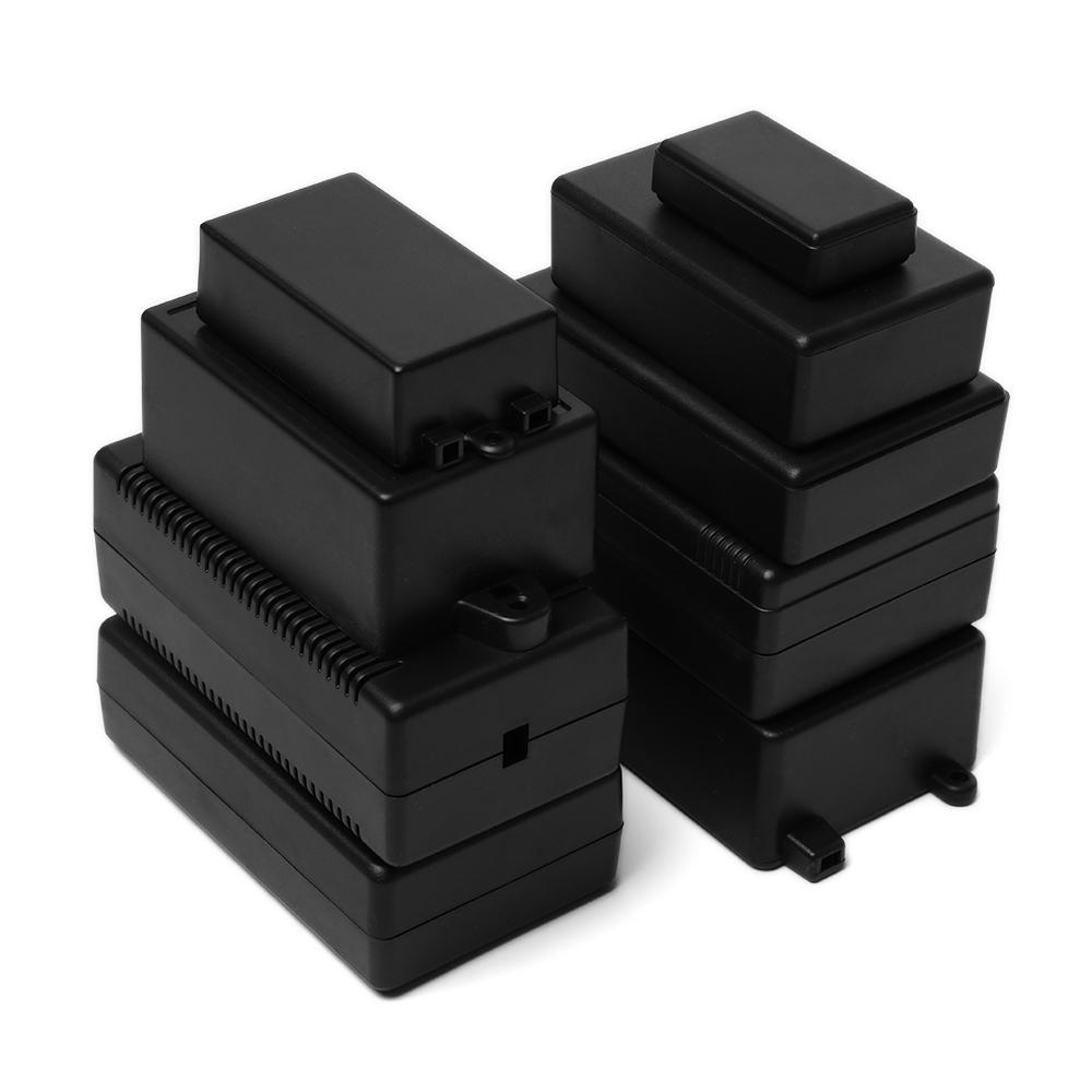 1ชิ้นซองพลาสติกสีดำกันน้ำแบบ D - Diy Electronics Box บทวิจารณ์และราคา