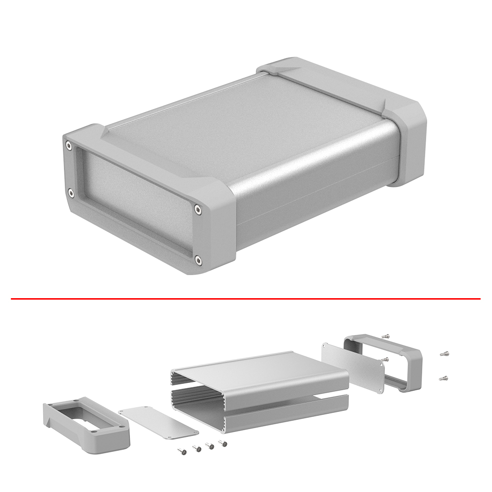 อลูมิเนียมอิเล็กทรอนิกส์กล่อง  - Diy Waterproof Electronics บทวิจารณ์และราคา
