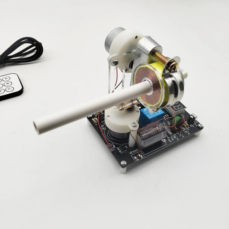 ชุดประกอบปืนแม่เหล็กไฟฟ้าควบคุ - Diy Electronics Store บทวิจารณ์และราคา