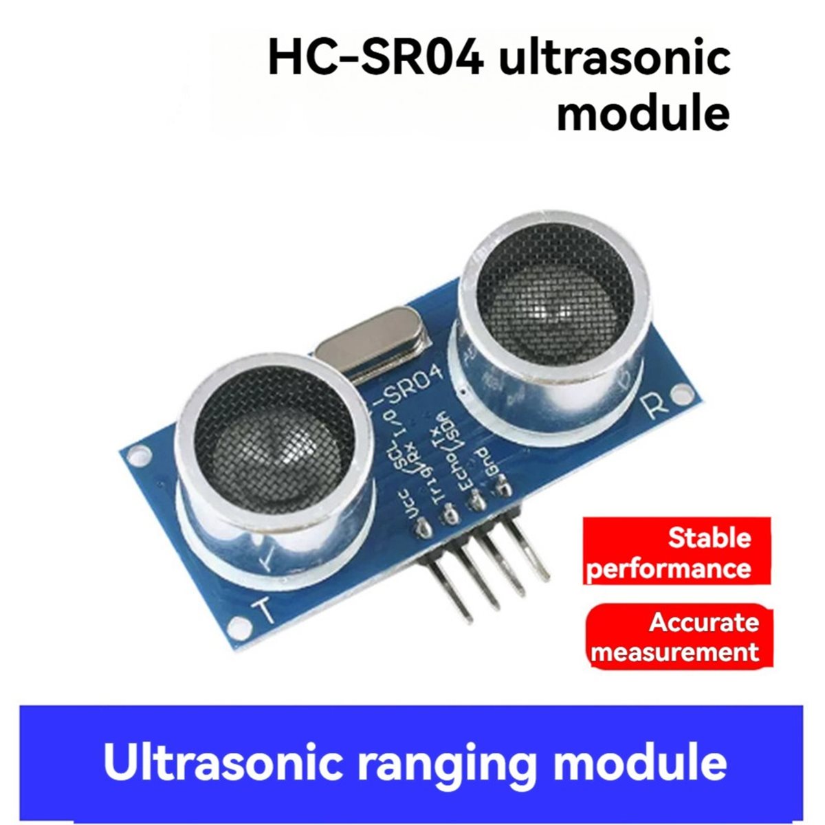 6PCS HC-SR04 อัลตราโซนิกเซนเซอ - Ultrasonic Sensor Hc บทวิจารณ์และราคา