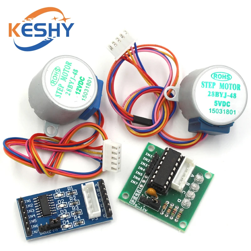 5V 4 เฟส 28BYJ-48 DC เกียร์ St - Stepper Motor 28Byj บทวิจารณ์และราคา