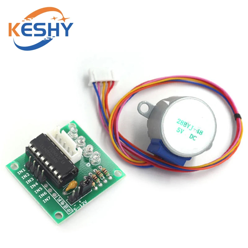 5V 4 เฟส 28BYJ-48 DC เกียร์ St - Stepper Motor 28Byj บทวิจารณ์และราคา