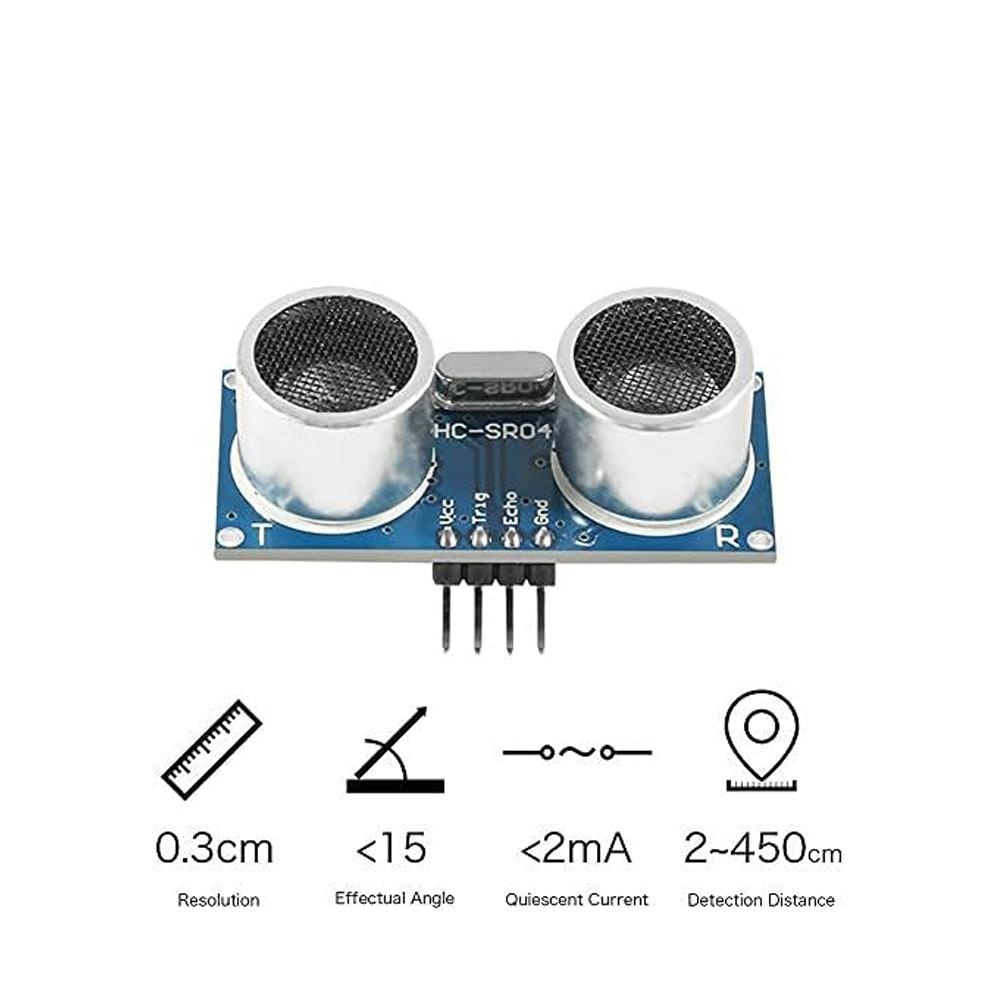 XZG เซ็นเซอร์อัลตราโซนิก HC-SR - Ultrasonic Sensor Hc บทวิจารณ์และราคา