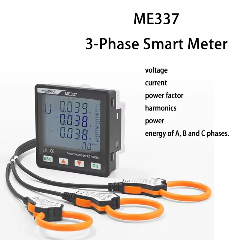 Modbus RTU ME337 Rogowski RS48 - Diy Electronics Store บทวิจารณ์และราคา